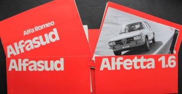 Alfa Romeo Alfetta Alfasud Modelprogramm 1975 Presskit with Photos (0482)
